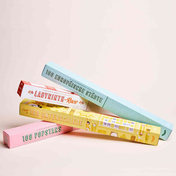 Charles And Marie LABYRINTH | XL Spiel & Rätsel POSTER | 65x100cm | Stratier