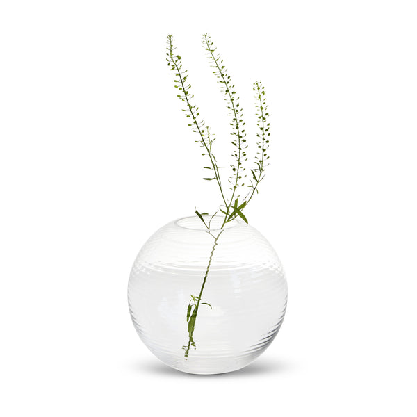 charles and marie LAINE SPHERICAL | kugelförmige GLAS-VASE | D=15 cm | Samuli Helavuo | Spring Copenhagen