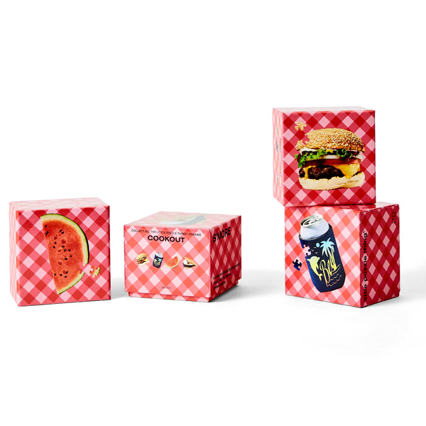 Charles And Marie LITTLE PUZZLE THING | COOKOUT PUZZLES | Serie VI Ca. 70 Teile | Areaware