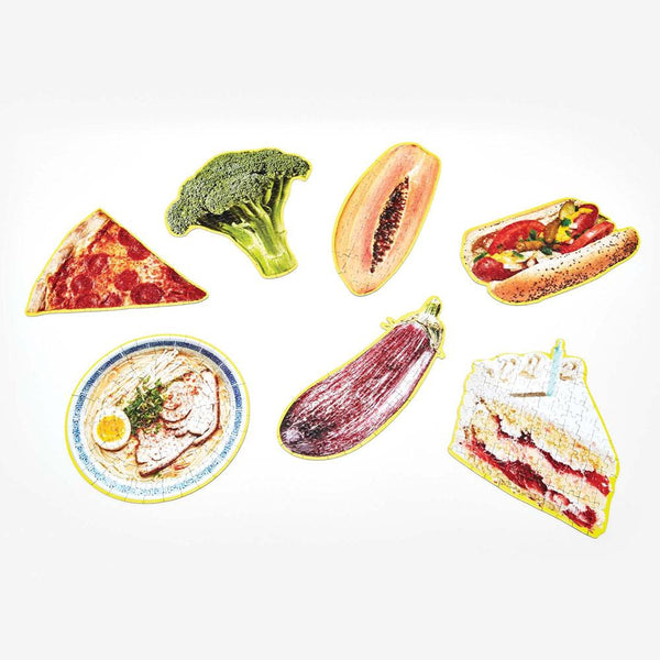 charles and marie LITTLE PUZZLE THING | FOOD-PUZZLES | Serie I ca. 70 Teile | Areaware