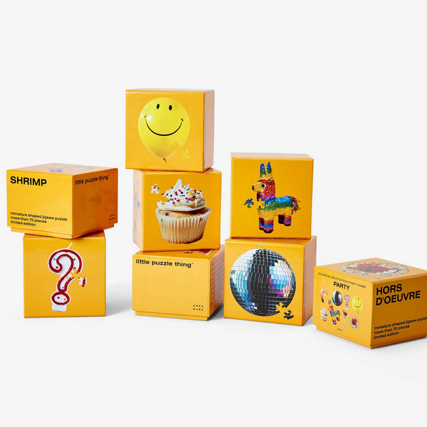 Charles And Marie LITTLE PUZZLE THING | PARTY-PUZZLES | Serie III Ca. 70 Teile | Areaware