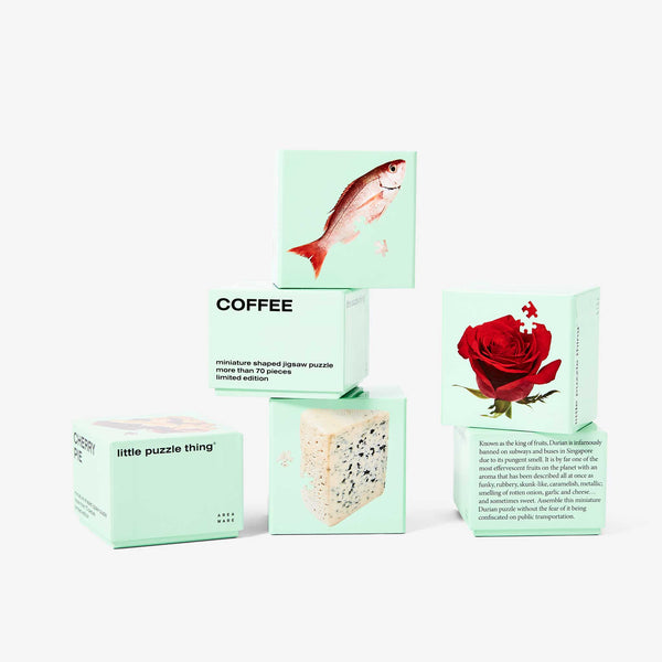 Charles And Marie LITTLE PUZZLE THING | SMELLS PUZZLES | Serie IV Ca. 70 Teile | Areaware