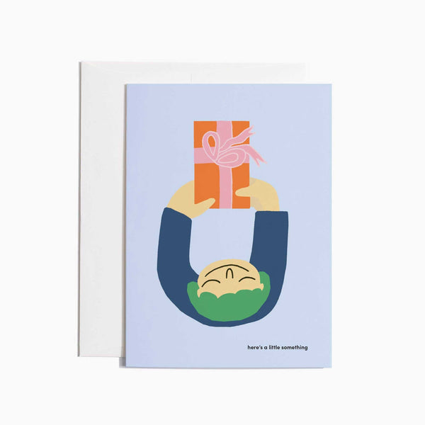charles and marie LITTLE SOMETHING - Zwei Grusskarten 14x10 cm | Kassia Rico | Poketo