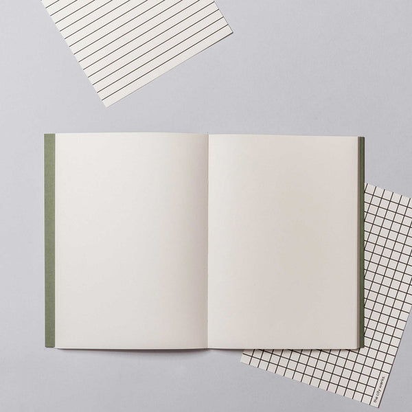 Charles And Marie LONDON NOTEBOOK | grünes NOTIZBUCH | 18x13 Cm & 128 Seiten | The City Works