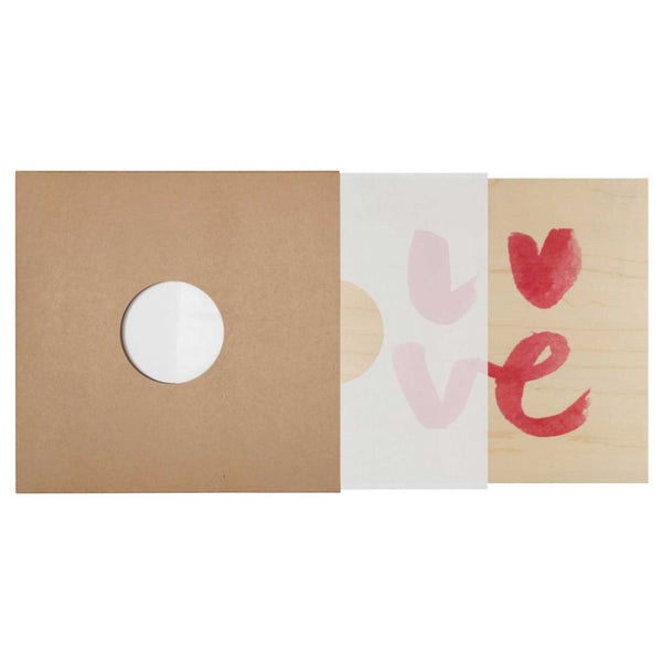 Charles And Marie LOVE | POSTER Aus Holz | 30x30 Cm | Woodhi