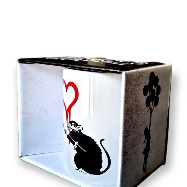 Charles And Marie LOVE RAT | Banksy KAFFEE- & TEE-BECHER | Urban.ity