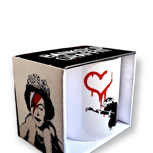 charles and marie LOVE RAT | Banksy KAFFEE- & TEE-BECHER | Urban.ity