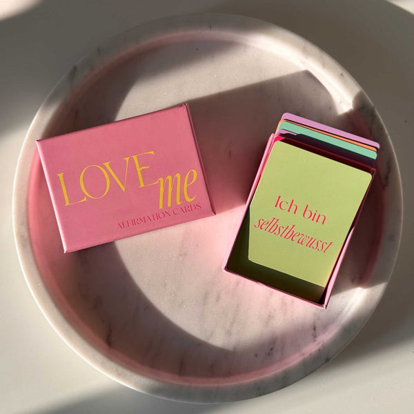 Charles And Marie LOVEme Affirmationskarten - 60 Kraftvolle Aussagen & Positive Ermutigungen - Englisch | Elena Miller