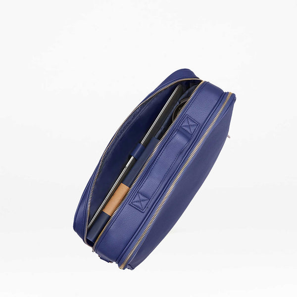 Charles And Marie LUCA - Blaue Laptop Tasche - Bis 16 Zoll | Fenella Smith