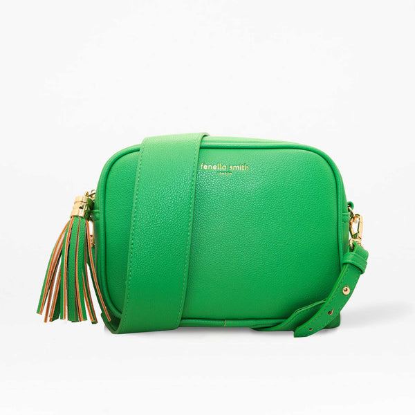 charles and marie LULU - Grüne Crossbody Umhänge-Tasche | Fenella Smith
