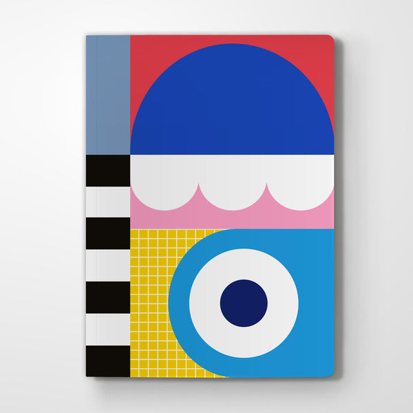 charles and marie LUNA PARK NOTEBOOK | Liniertes NOTIZBUCH | A5 & 96 Seiten | nolki