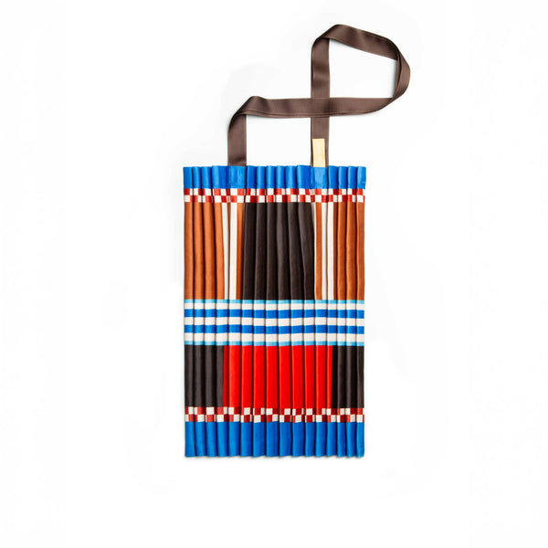 Charles And Marie MADDALENA - Tasche - Plissiertes Satin - 40x48 Cm | Multitudes