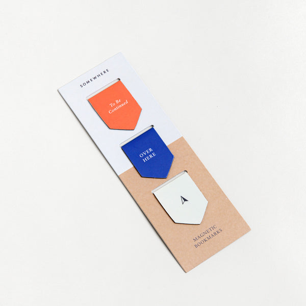 charles and marie MAGNETIC BOOKMARKS - magnetische Lesezeichen - 3er Set | Somewhere