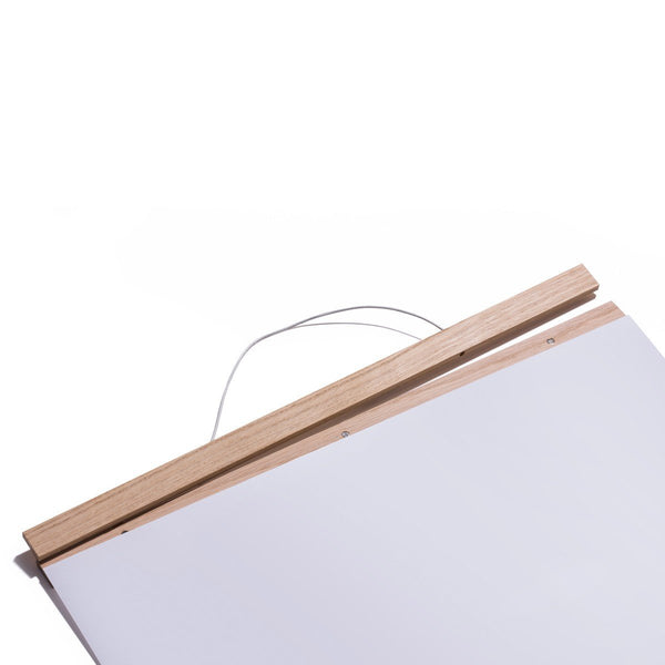 Charles And Marie MAGNETISCH - Posterleiste Aus Holz | Side By Side