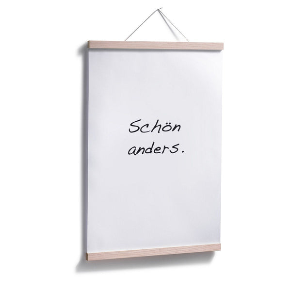 Charles And Marie MAGNETISCH - Posterleiste Aus Holz | Side By Side