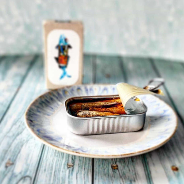 Charles And Marie Marinierte HOLZMAKRELE | Feinkost FISCHKONSERVE | 125gr | José Gourmet