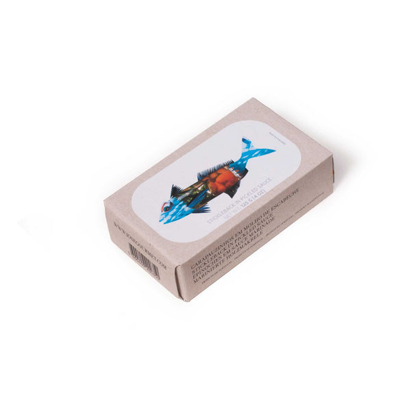 charles and marie Marinierte HOLZMAKRELE | Feinkost FISCHKONSERVE | 125gr | José Gourmet