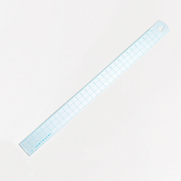 charles and marie MASTER MEASURE RULER - Lineal aus Aluminium - 30 cm | Somewhere