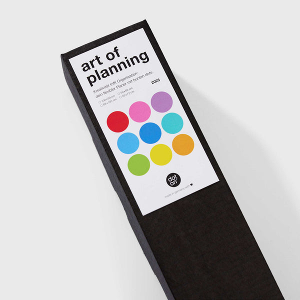 Charles And Marie MAXI RAINBOW - Monatsplaner - Mit Klebepunkten | Dot On