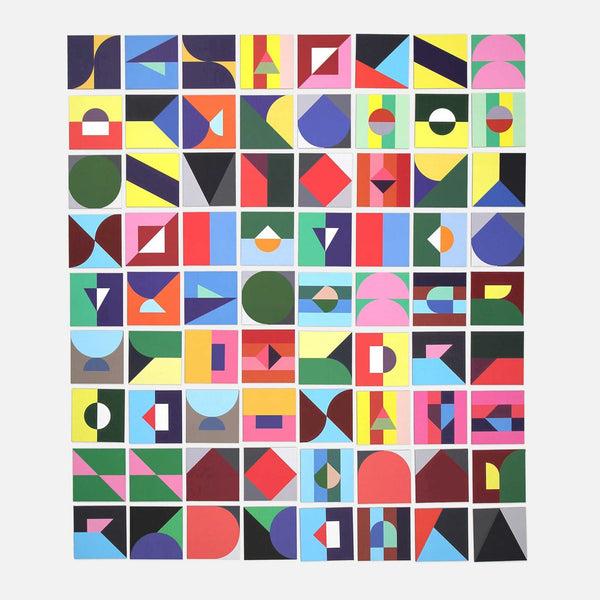 Charles And Marie MEMORY SPIEL | 72 Karten | Papier Tigre