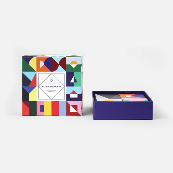 Charles And Marie MEMORY SPIEL | 72 Karten | Papier Tigre