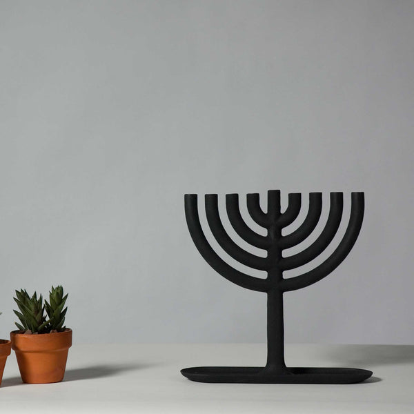Charles And Marie MENORAH | 9-arm CANDLEHOLDER | Josh Owen | Areaware