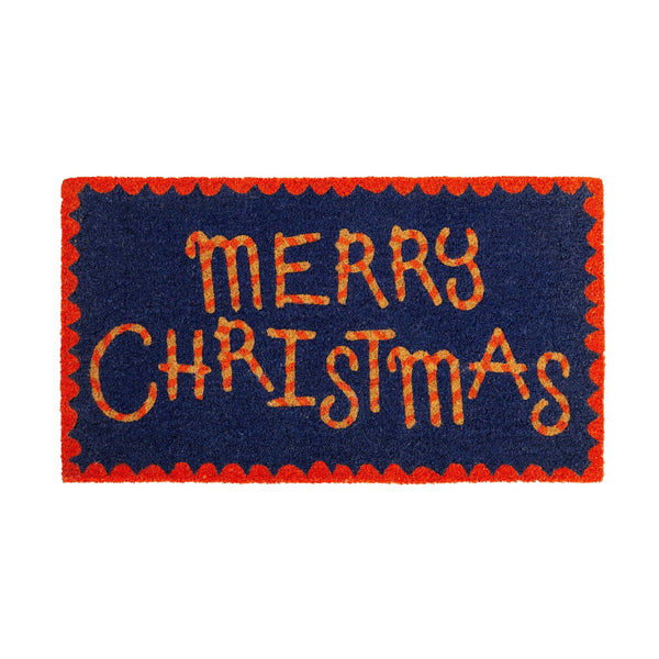 Charles And Marie MERRY CHRISTMAS - Weihnachts-Fussmatte - 70x40 Cm | Fisura