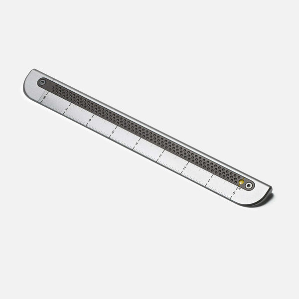 Charles And Marie METROLOG RULER - Aluminium Lineal - 20 Cm Oder 8 Inches | Craighill