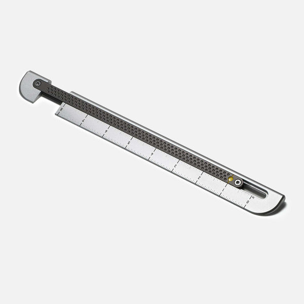 charles and marie METROLOG RULER - Aluminium Lineal - 20 cm oder 8 inches | Craighill
