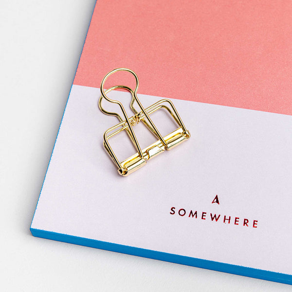 Charles And Marie MIDI FOLD BACK CLIPS - 4er Set Heftklammern 3 2 Cm | Somewhere