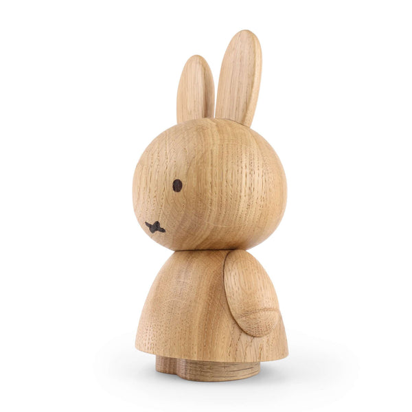 Charles And Marie MIFFY X MIFFY Small - Kleine Holzfigur - Eiche 16 Cm Hoch - Jakob Burgsø | Boyhood