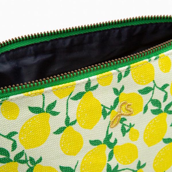 Charles And Marie MILA LEMONS - Reise-Kultur-Tasche Mit Zitronen | Farans