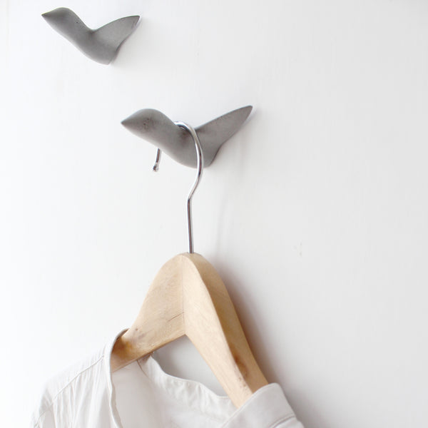 Charles And Marie MINI VOGELSCHWARM - Garderobenhaken - 3er Set Vögel - Klein | Formpoet