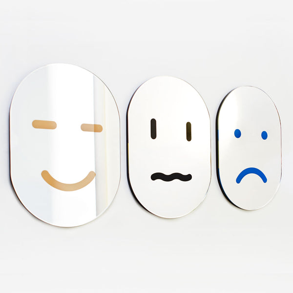 Charles And Marie MIRROR MASK | SPIEGEL | Chen Chen & Kai Williams | Areaware