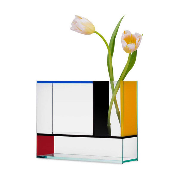 Charles And Marie MONDRI VASE Classic | VASE | Piet Mondrian | 24x19x8 5 Cm | MoMA