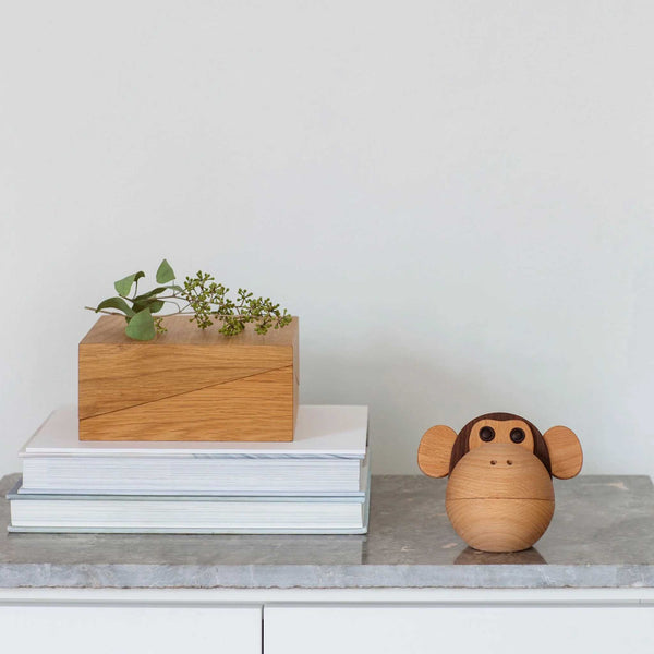 Charles And Marie MONKEY BOWL | Affen DOSE Aus Holz | Mencke&vagnby | Spring Copenhagen
