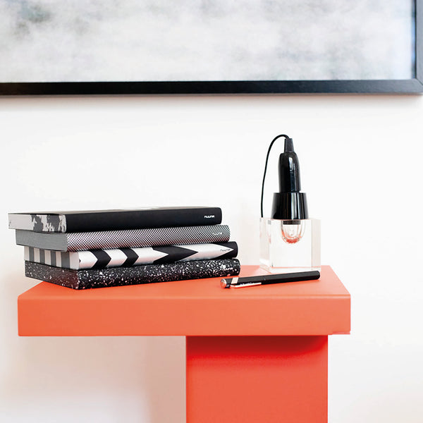 Charles And Marie MOON | GRAPHIC L Serie | Schwarzes NOTIZBUCH | Nuuna