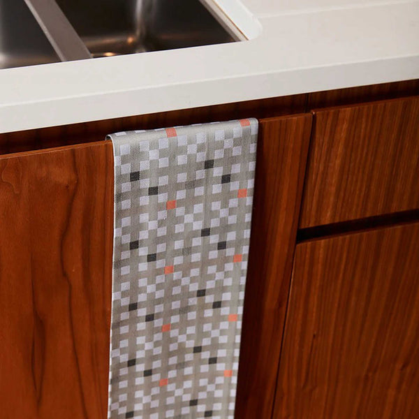 Charles And Marie MOSAIC Gray | GESCHIRRTUCH | Bitmap Collection | Cristian Zuzunaga