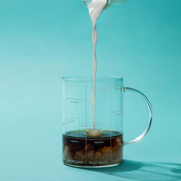 charles and marie MULTI-CCINO MUG | Glas-KAFFEEBECHER | Josh Corn | MoMA