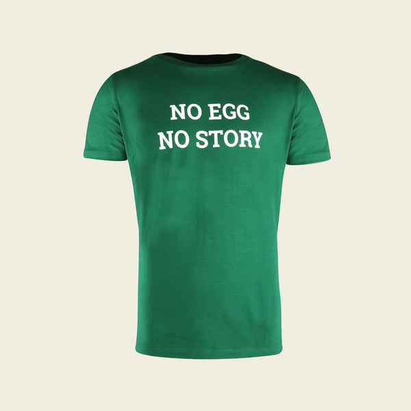 Charles And Marie NO EGG NO STORY | grünes T-SHIRT | Big Green Egg