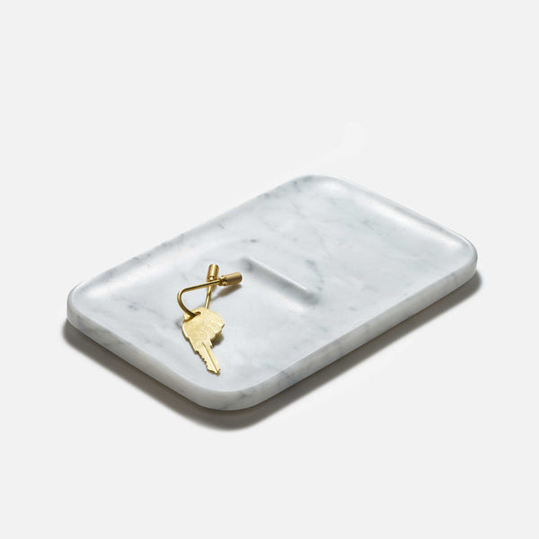 charles and marie NOCTURN CATCH MARBLE | ABLAGE | SCHALE aus weissem Carrara Marmor | Craighill