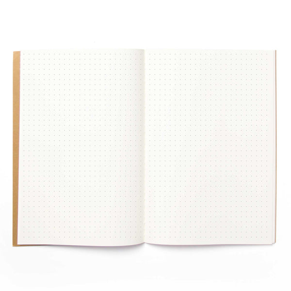 Charles And Marie NOT A SELF-HELP QUOTE | Beiges Kraftpapier NOTIZBUCH | A5 Punktraster | Octàgon Design