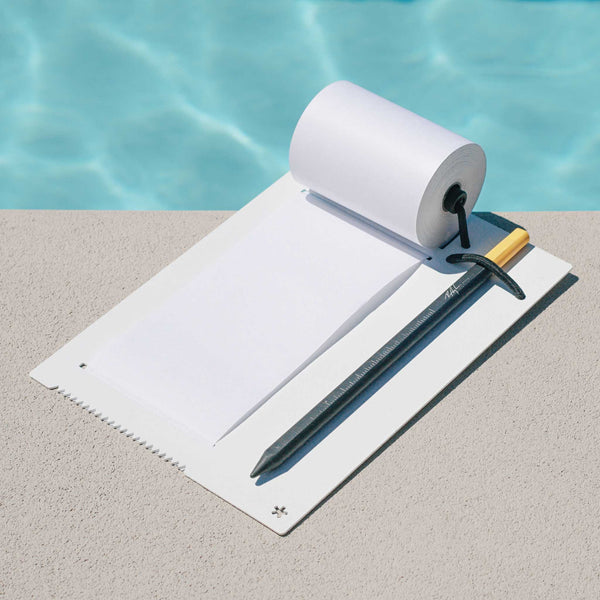 Charles And Marie NOTE ROLLER | NOTIZROLLENHALTER & SCHREIBBOARD M. Notizrolle | Roman Luyken | Peppermint Products