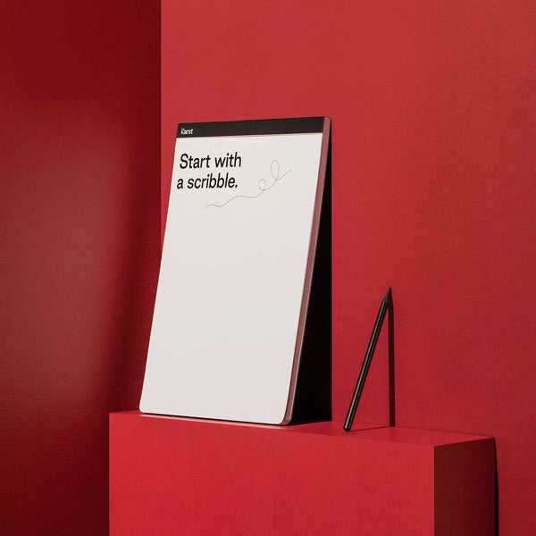 Charles And Marie NOTEPAD | NOTIZBLOCK | A4 | Karst Stone Paper