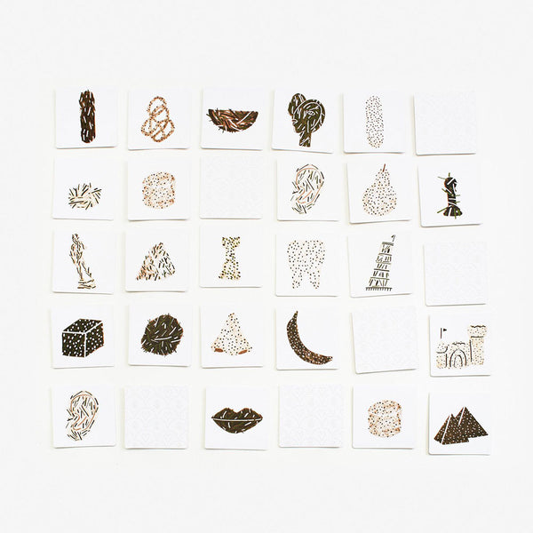 Charles And Marie NUMBER 2 | ELEFANTEN KACKE | MEMORY SPIEL | Domm & Meehan | Areaware