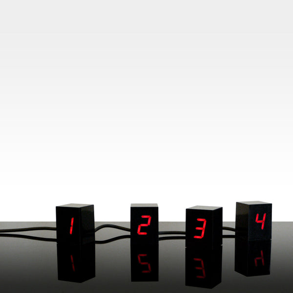 charles and marie NUMBERS LED ALARM CLOCK - Digitaler Wecker | Jonas Damon | Areaware