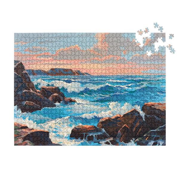 Charles And Marie OCEAN - Vintage Paint By Numbers - Puzzle 1.000 Teile | Parkside