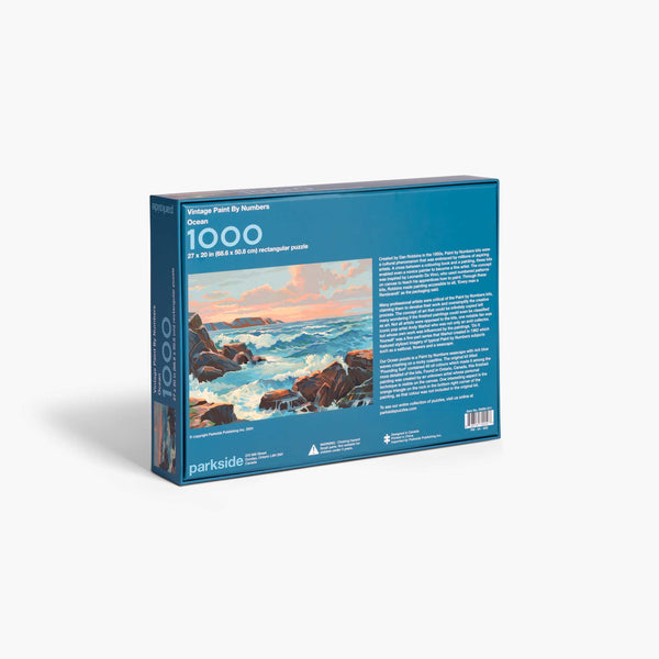 Charles And Marie OCEAN - Vintage Paint By Numbers - Puzzle 1.000 Teile | Parkside