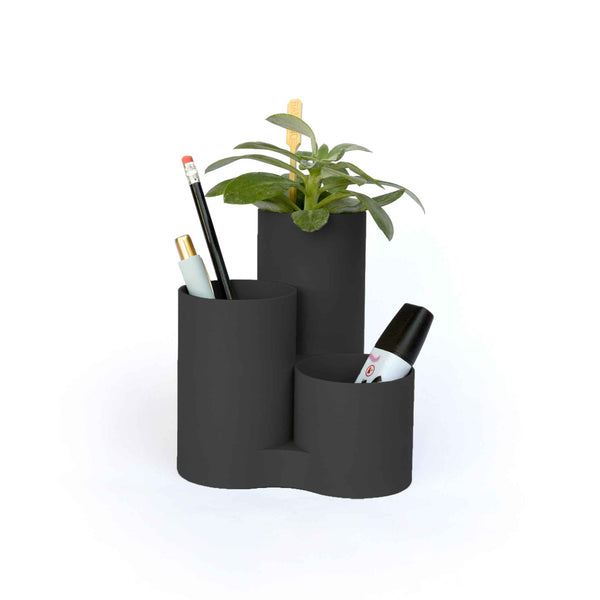 charles and marie OFFICE PLANTY - Organizer und Pflanzenhalter - schwarz | greenior