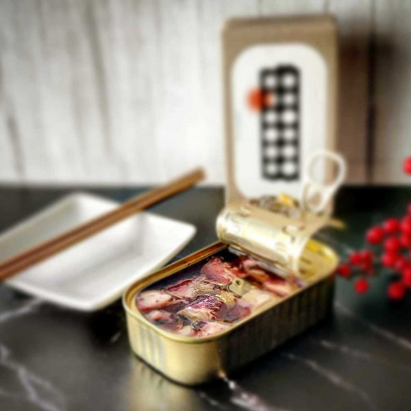 Charles And Marie OKTOPUS In Olivenöl & PiriPiri | Feinkost FISCHKONSERVE | 120gr | José Gourmet